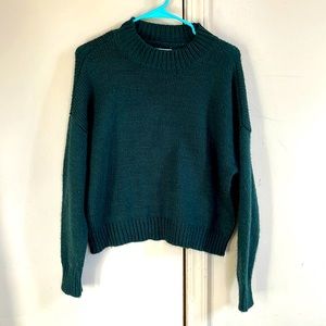 Lucky Brand Dark Green Sweater (Size M)